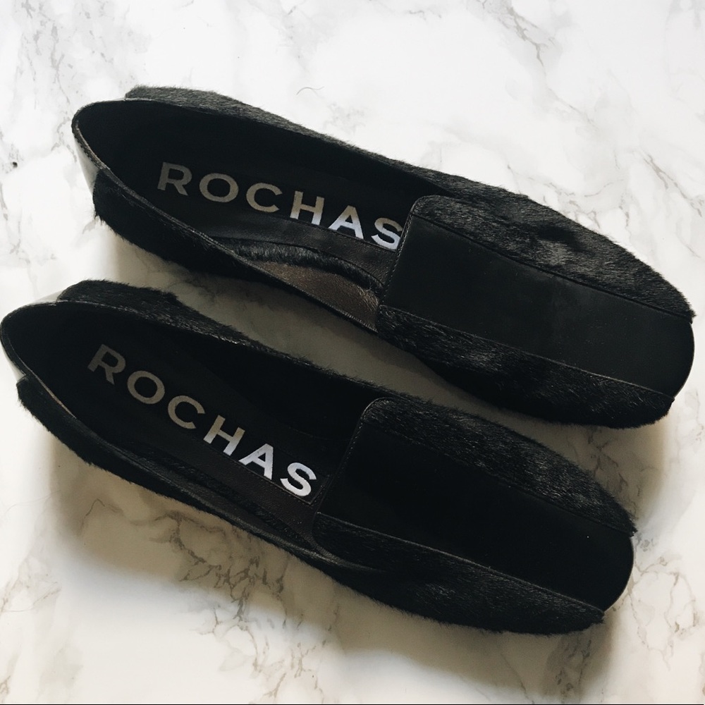 ROCHAS - Pony Hair loafers